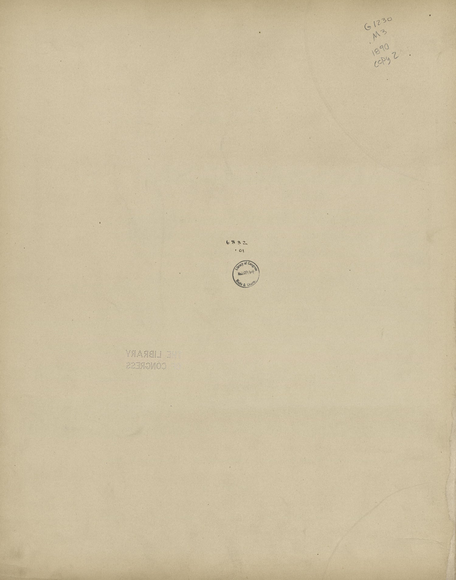 Blank from Atlas of Massachusetts 1890 by Relic Map Company