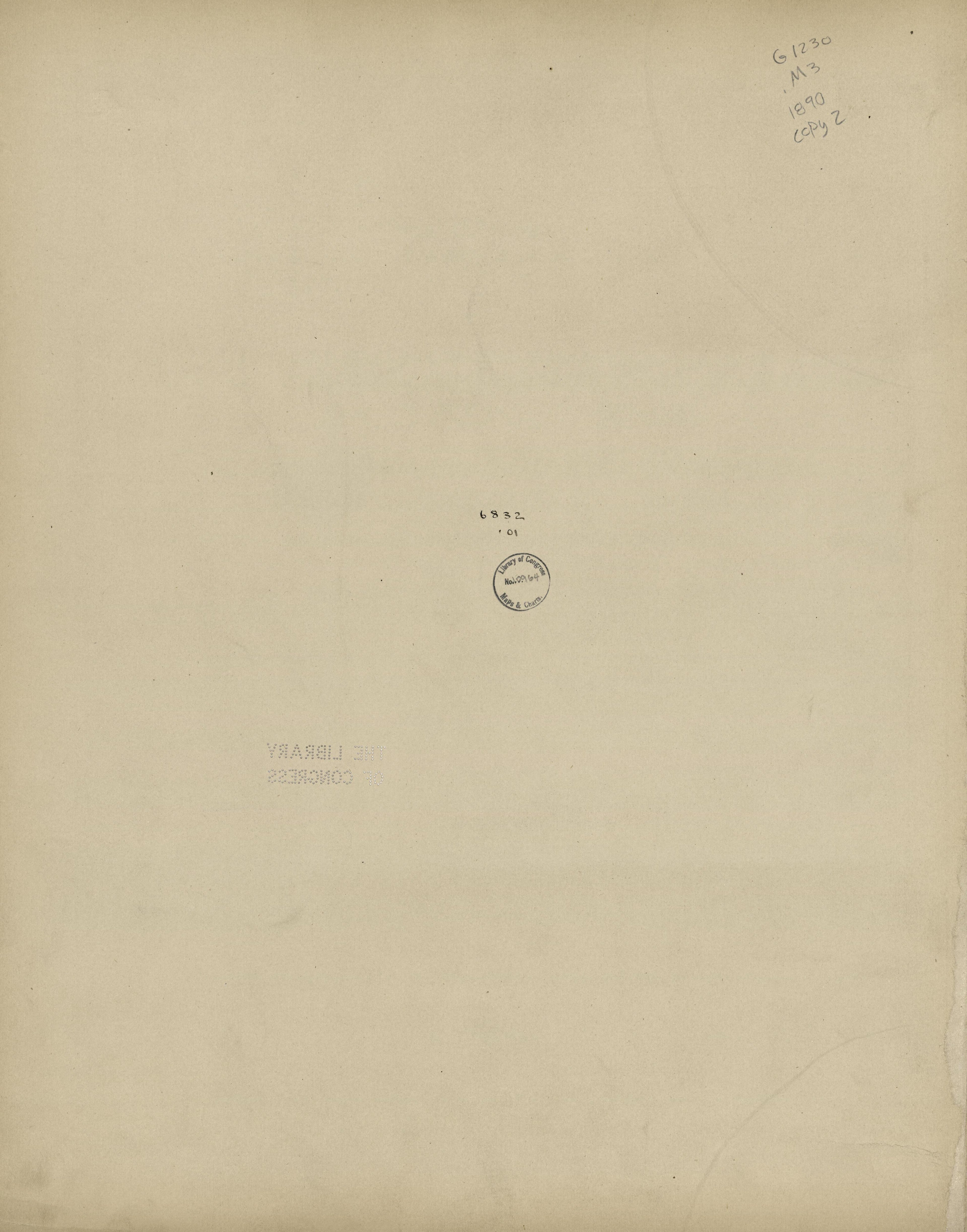 Blank from Atlas of Massachusetts 1890 by Relic Map Company