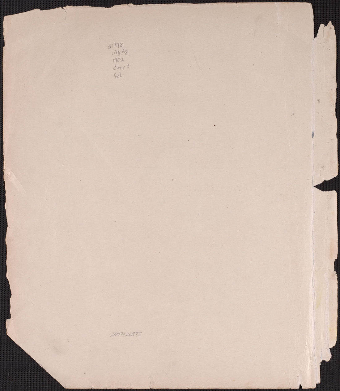 Title Page Verso from Illustrated Atlas of Guernsey County, Ohio 1902 by Relic Map Company