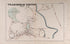 Framingham Centre from Atlas of the Town of Framingham, Mass 1895 by Relic Map Company