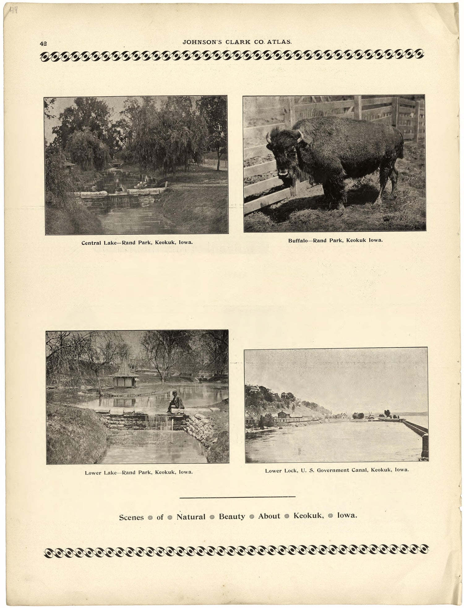 This old map of Clark County, Missouri,  was created by Johnson, G. C.|Western Atlas Co in 1896