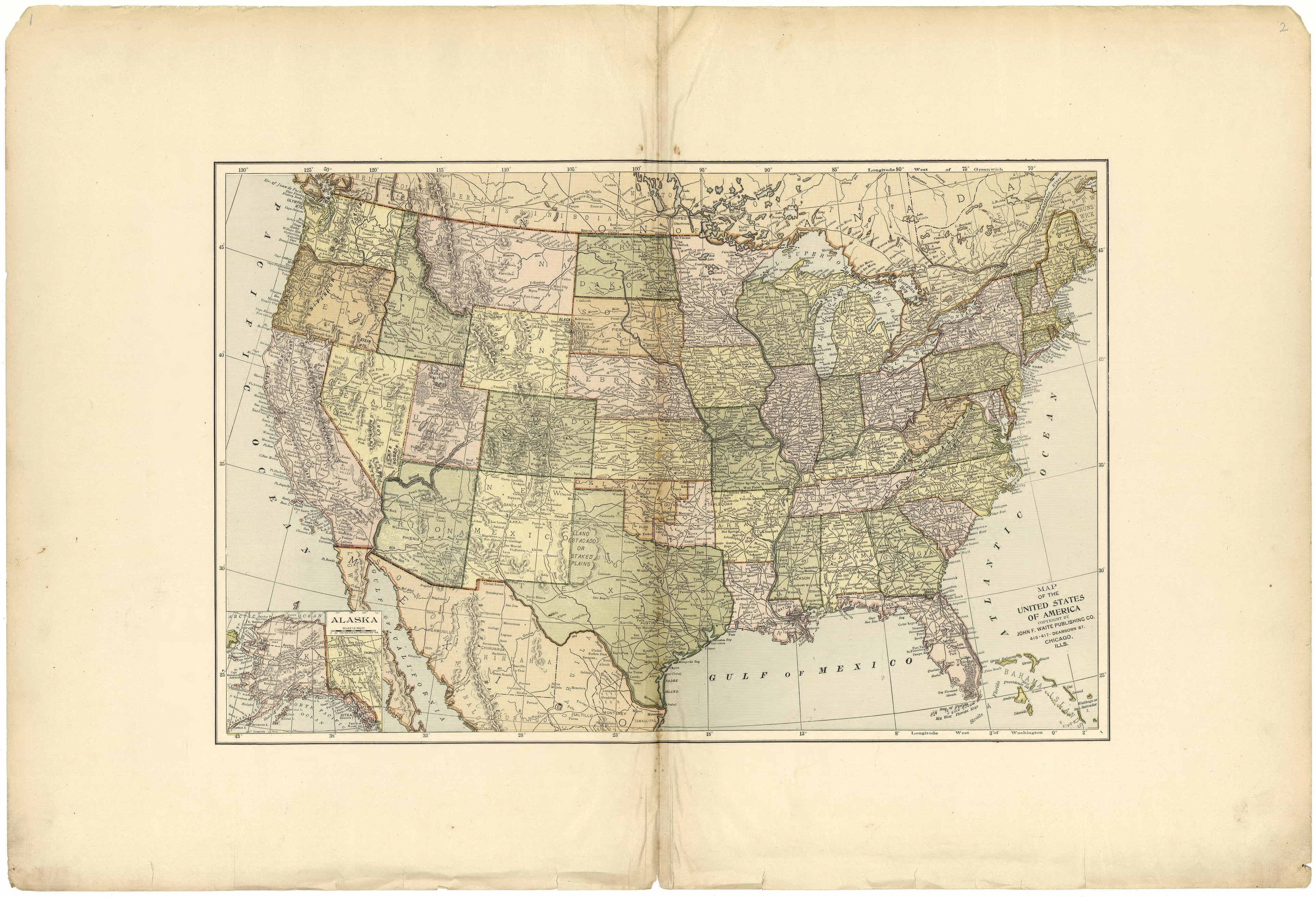 This old map of Clark County, Missouri,  was created by Johnson, G. C.|Western Atlas Co in 1896