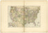 Map of the United States of America from Johnson&