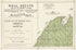 Map of Gardner from Atlas of Door County, Wisconsin 1914 by Relic Map Company