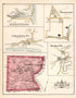 Durham from Atlas of Bucks County, Pennsylvania 1891 by Relic Map Company