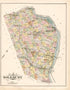Solebury from Atlas of Bucks County, Pennsylvania 1891 by Relic Map Company