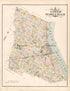 Lower Makefield from Atlas of Bucks County, Pennsylvania 1891 by Relic Map Company