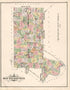 Southhampton from Atlas of Bucks County, Pennsylvania 1891 by Relic Map Company