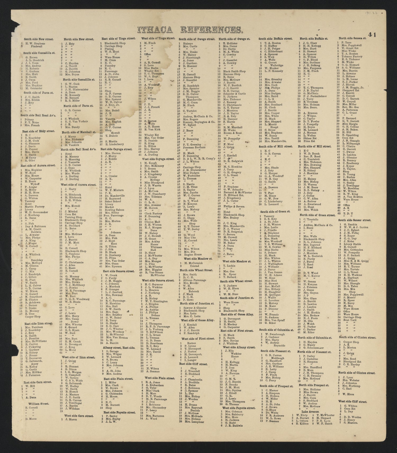 Image 28 of New Topographical Atlas of Tompkins County, New York from New Topographical Atlas of Tompkins County, New York : from Actual Surveys Especially for This Atlas 1866 by Relic Map Company