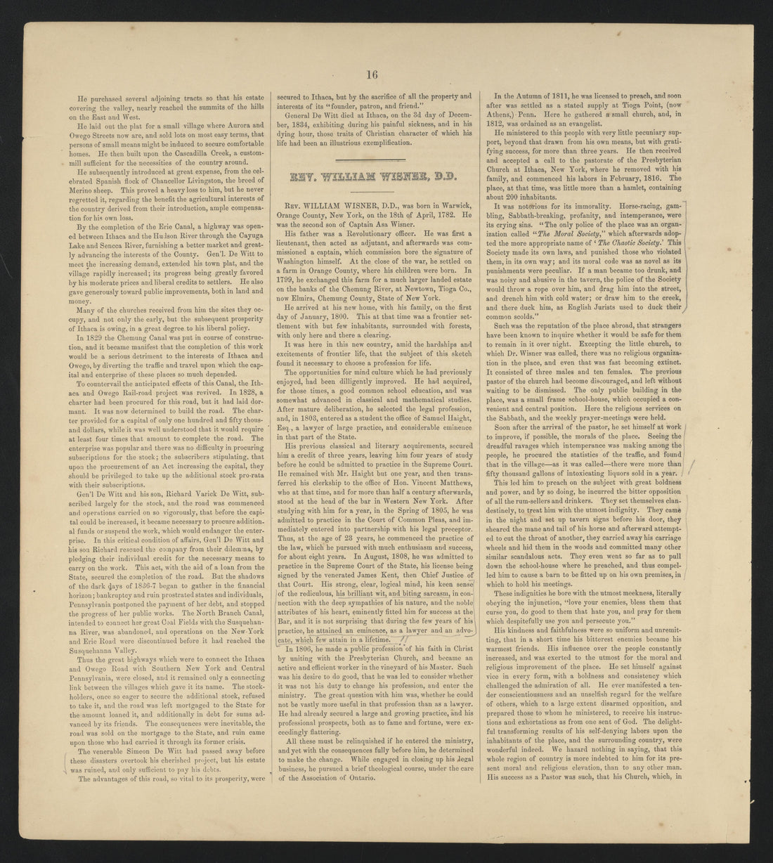 Image 16 of New Topographical Atlas of Tompkins County, New York from New Topographical Atlas of Tompkins County, New York : from Actual Surveys Especially for This Atlas 1866 by Relic Map Company