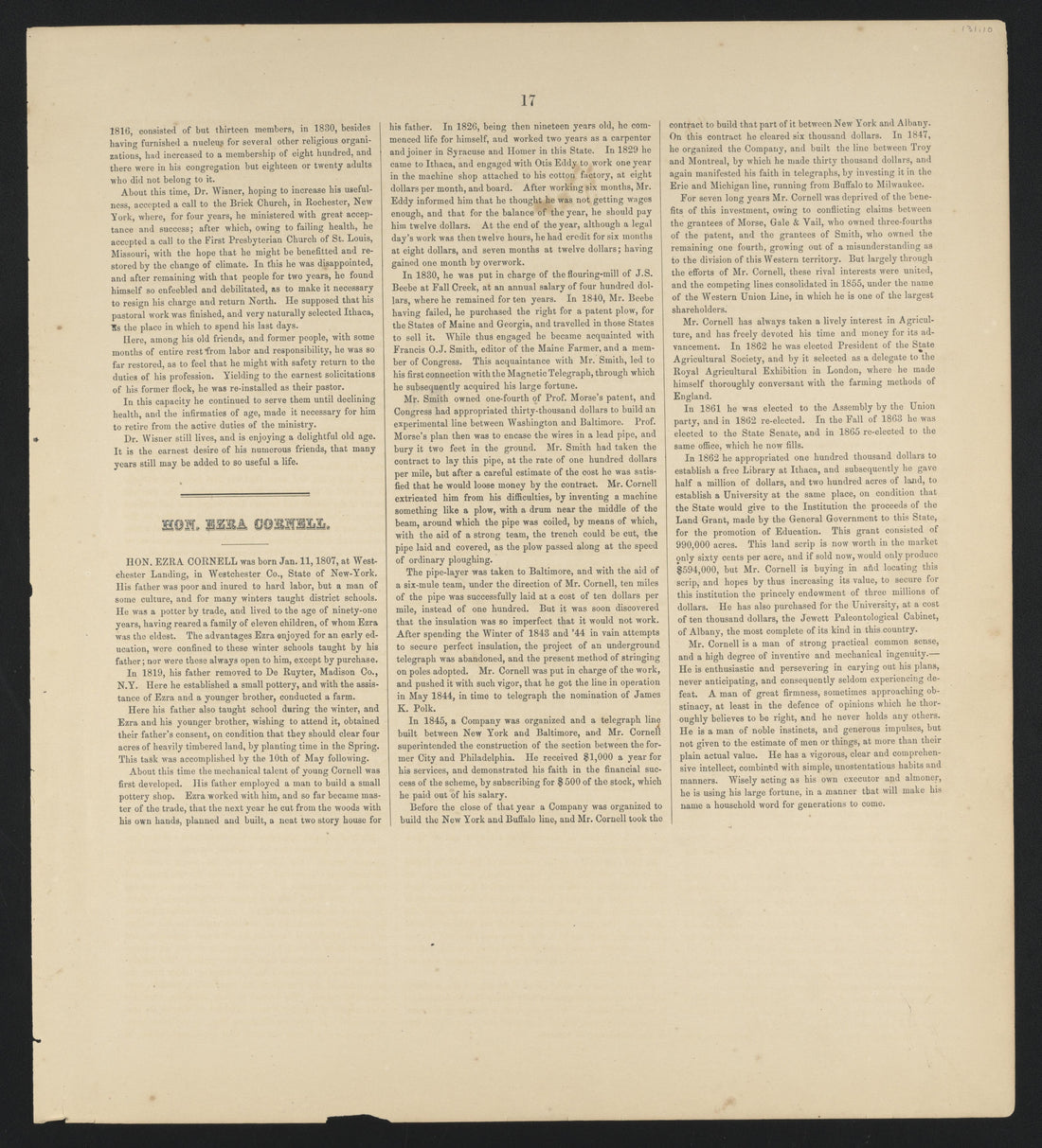 Image 17 of New Topographical Atlas of Tompkins County, New York from New Topographical Atlas of Tompkins County, New York : from Actual Surveys Especially for This Atlas 1866 by Relic Map Company