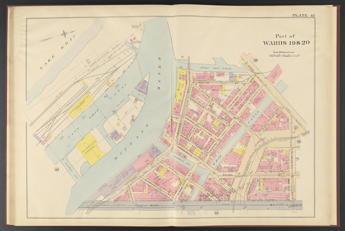 Image 20 of Atlas of the City of Buffalo, New York from Atlas of the City of Buffalo, New York 1894 by Relic Map Company