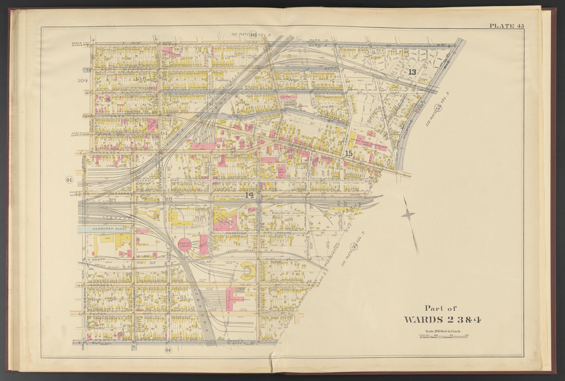 Image 23 of Atlas of the City of Buffalo, New York from Atlas of the City of Buffalo, New York 1894 by Relic Map Company