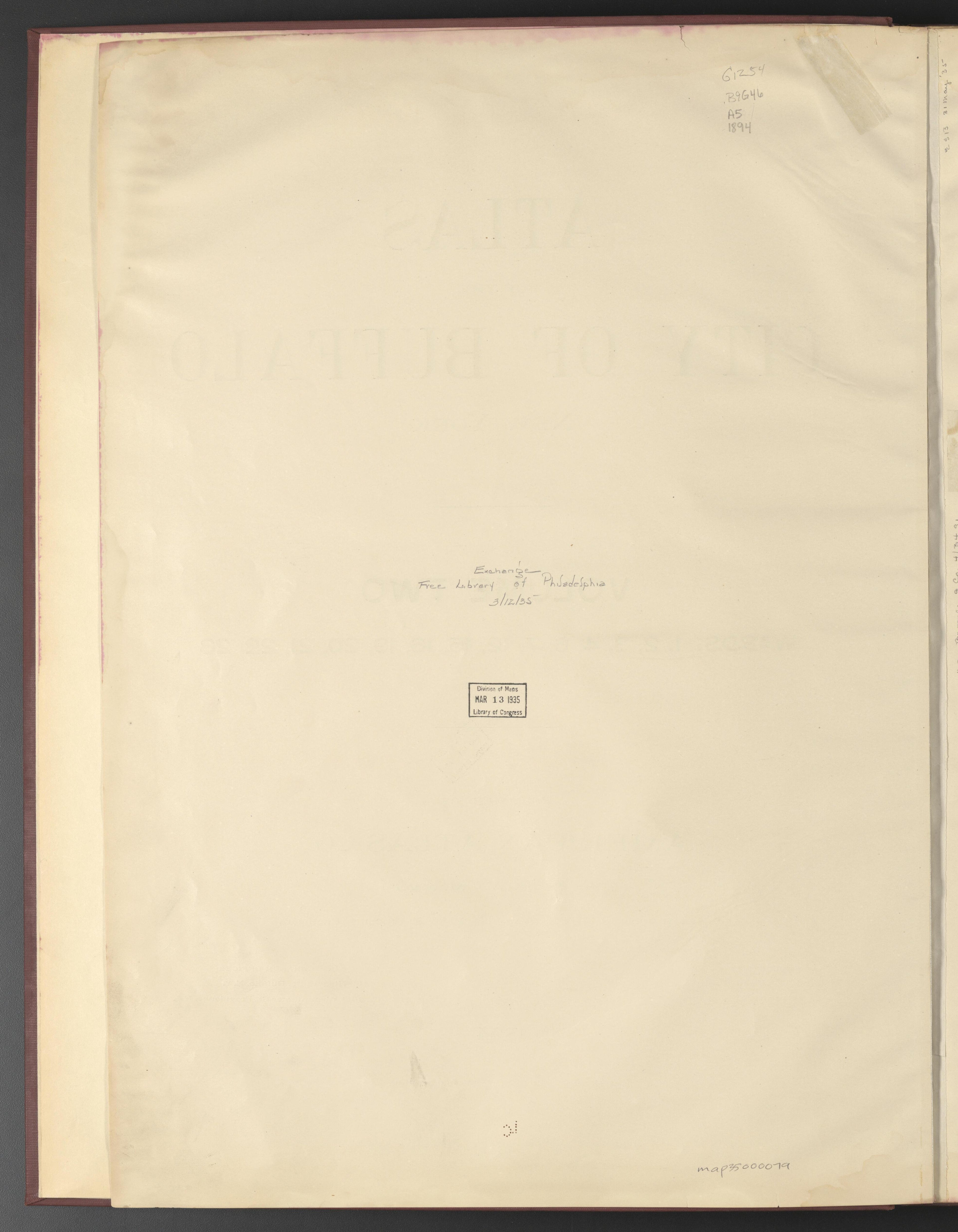 Image 3 of Atlas of the City of Buffalo, New York from Atlas of the City of Buffalo, New York 1894 by Relic Map Company