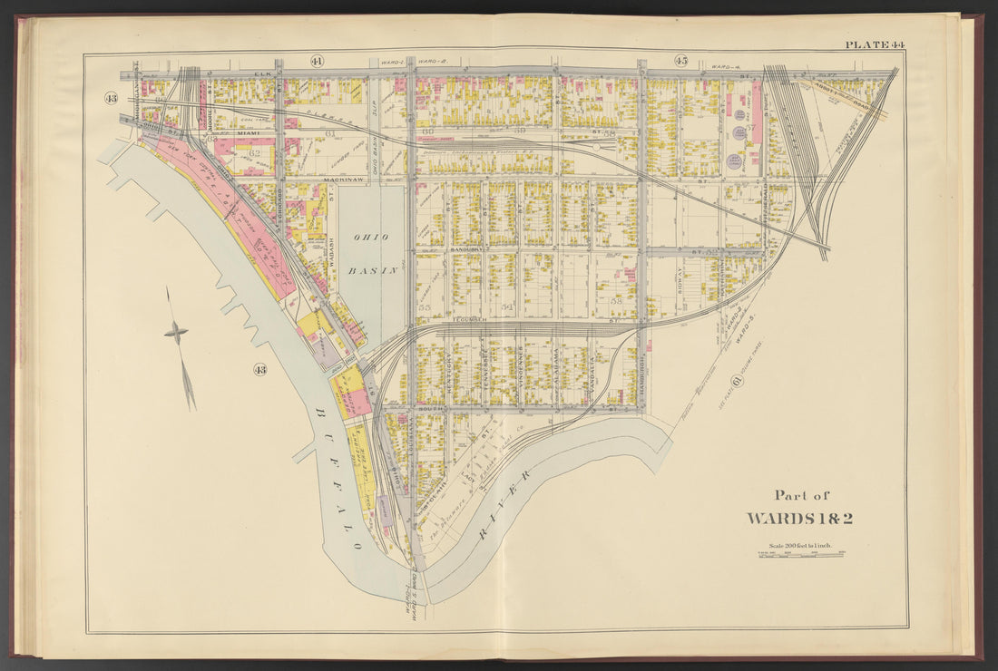 Image 22 of Atlas of the City of Buffalo, New York from Atlas of the City of Buffalo, New York 1894 by Relic Map Company
