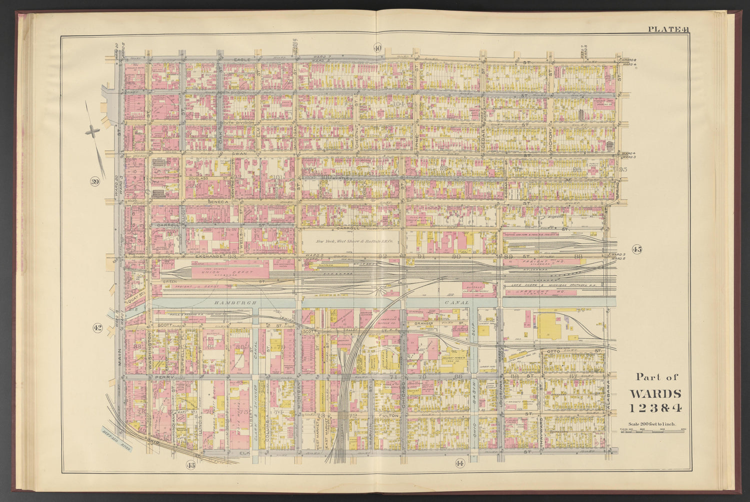 Image 19 of Atlas of the City of Buffalo, New York from Atlas of the City of Buffalo, New York 1894 by Relic Map Company