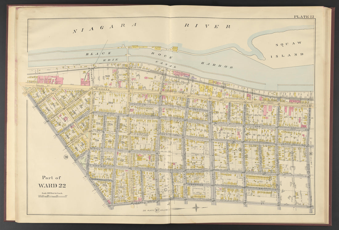 Image 5 of Atlas of the City of Buffalo, New York from Atlas of the City of Buffalo, New York 1894 by Relic Map Company