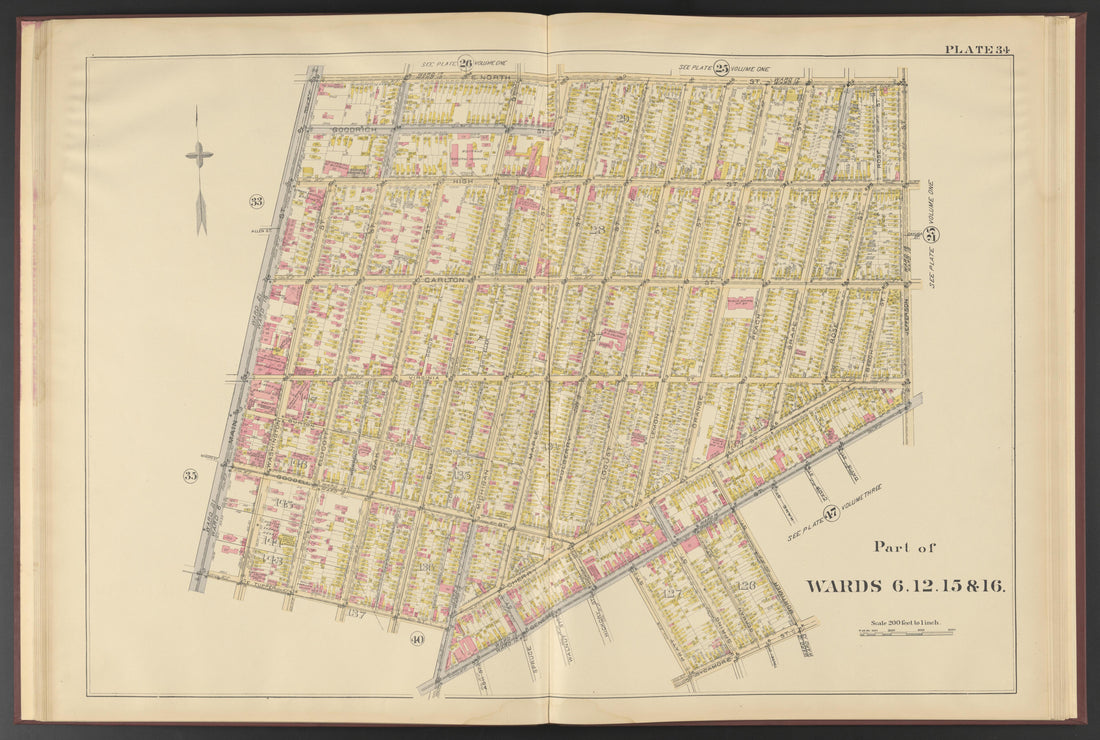 Image 12 of Atlas of the City of Buffalo, New York from Atlas of the City of Buffalo, New York 1894 by Relic Map Company