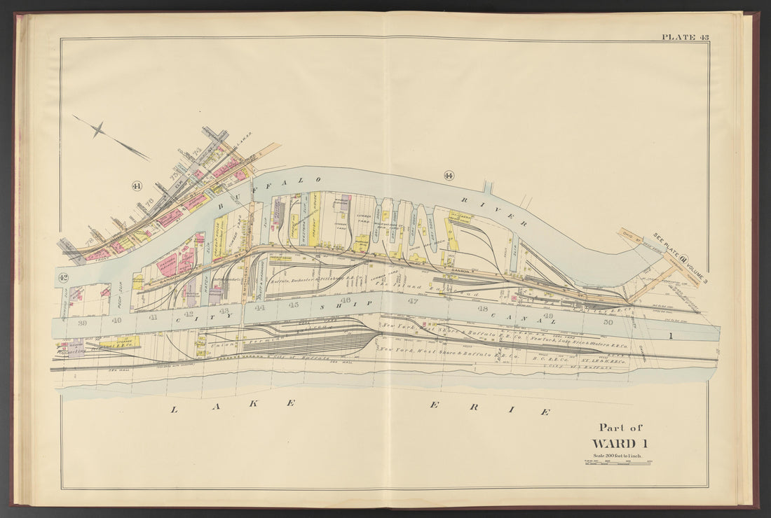 Image 21 of Atlas of the City of Buffalo, New York from Atlas of the City of Buffalo, New York 1894 by Relic Map Company