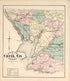 Cecil County from an Illustrated Atlas of Cecil County, Maryland 1877 by Relic Map Company
