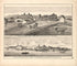 2 Views from an Illustrated Atlas of Cecil County, Maryland 1877 by Relic Map Company