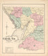 Cecil County from an Illustrated Atlas of Cecil County, Maryland 1877 by Relic Map Company