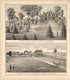 2 Views from an Illustrated Atlas of Cecil County, Maryland 1877 by Relic Map Company