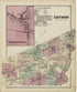 Leyden; Talcottville from Atlas of Lewis County, New York 1875 by Relic Map Company