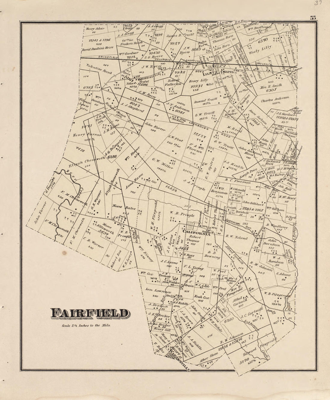 Fairfield from Caldwell&