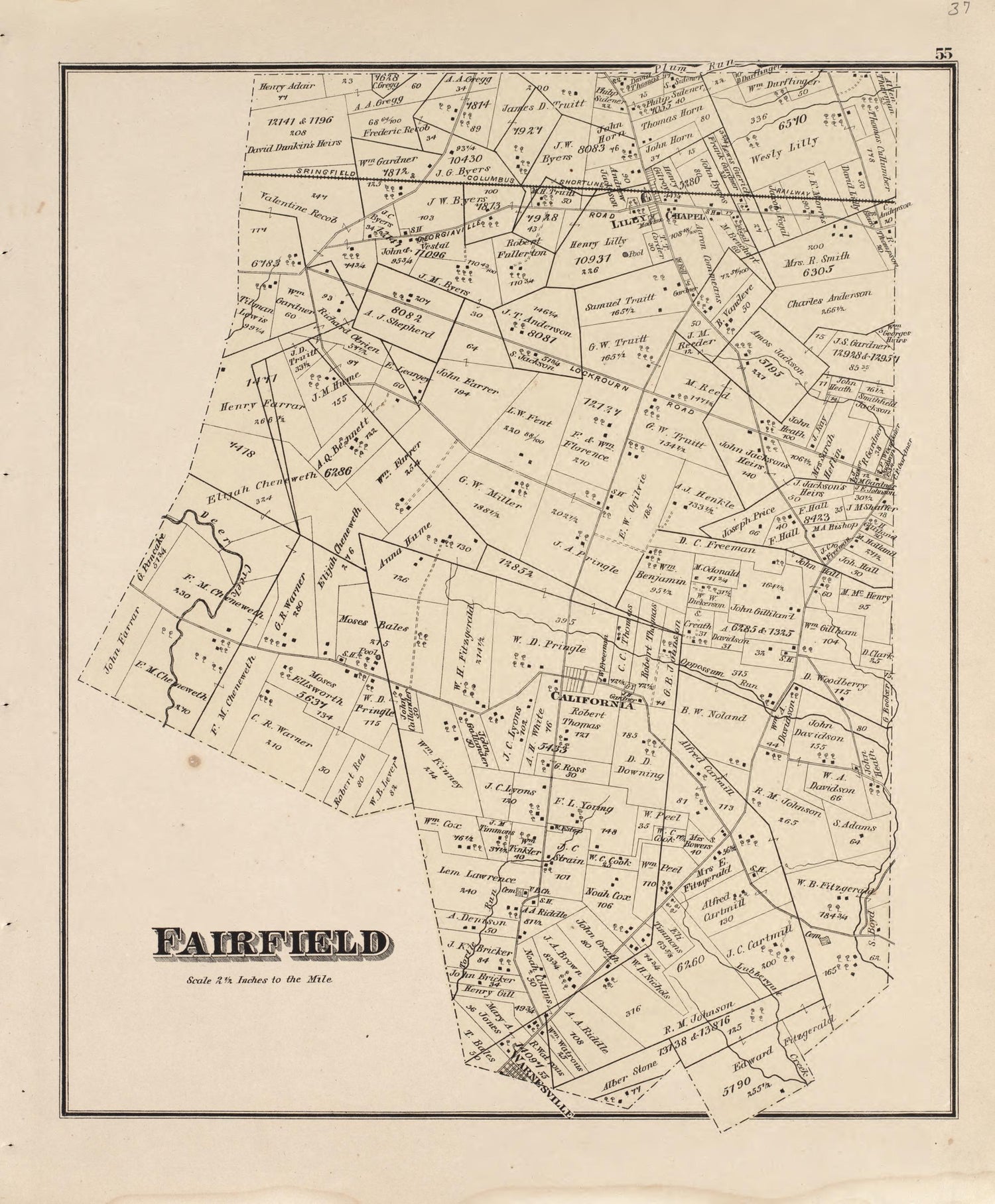 Fairfield from Caldwell&