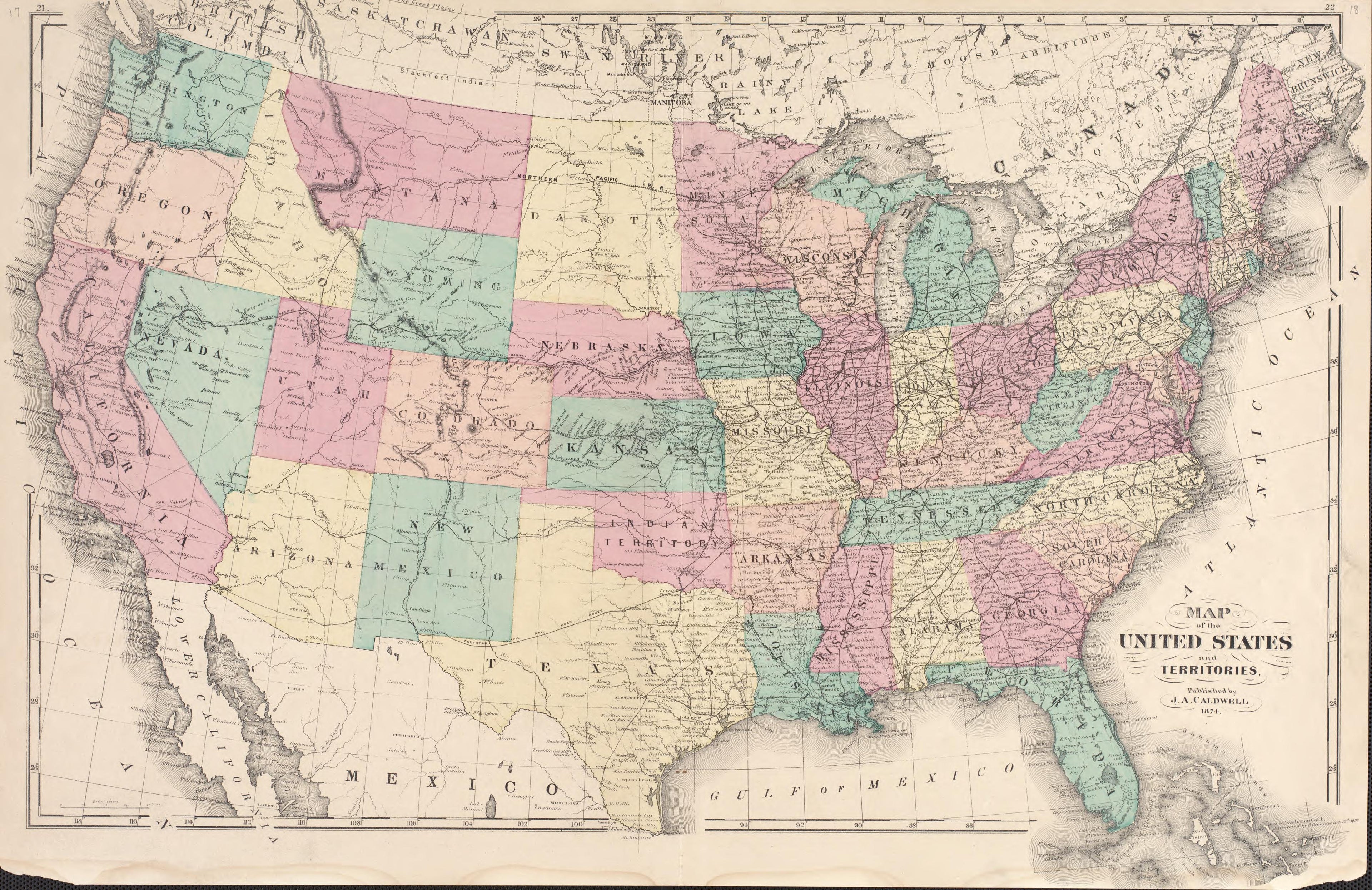 United States from Caldwell&