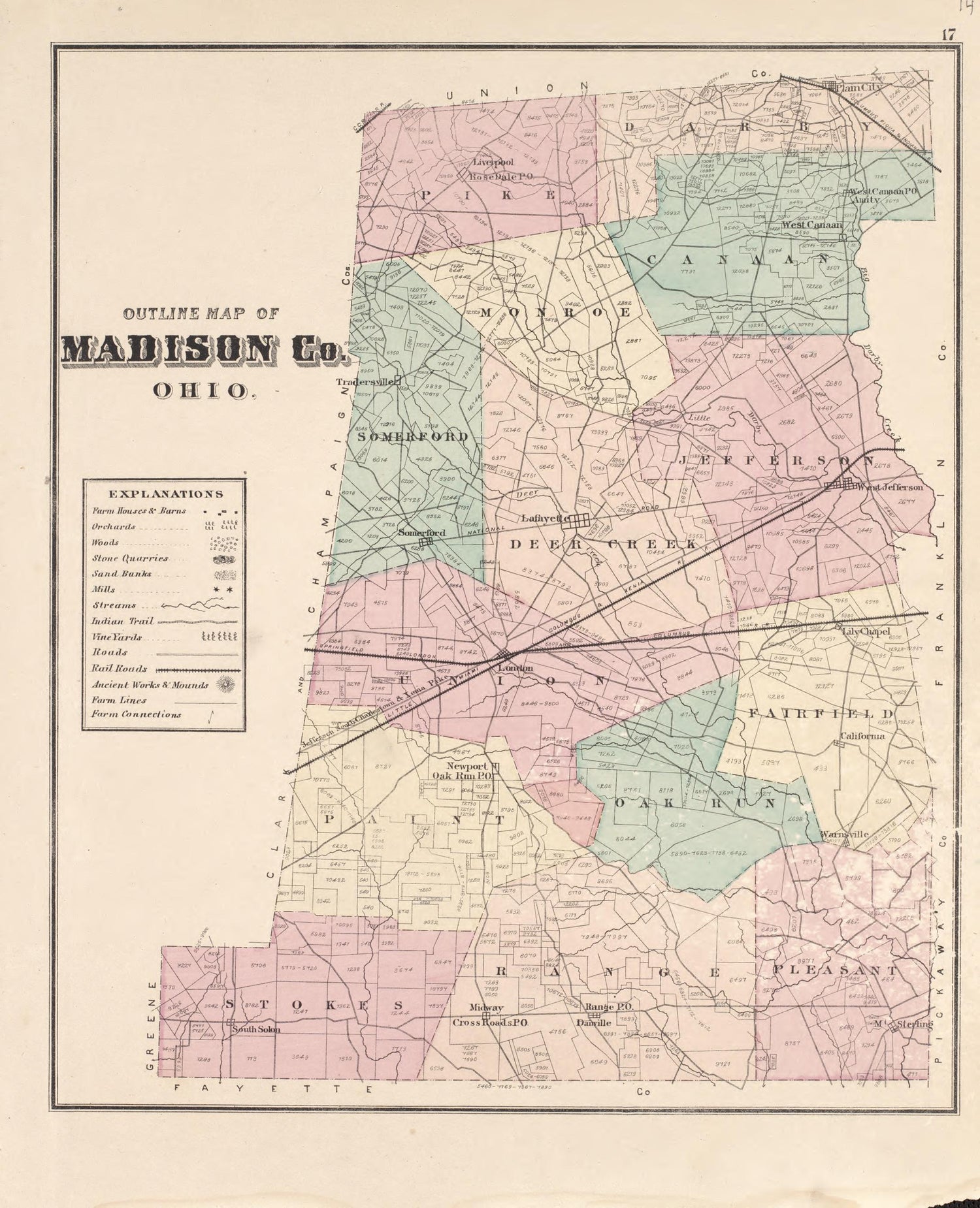 Madison County from Caldwell&