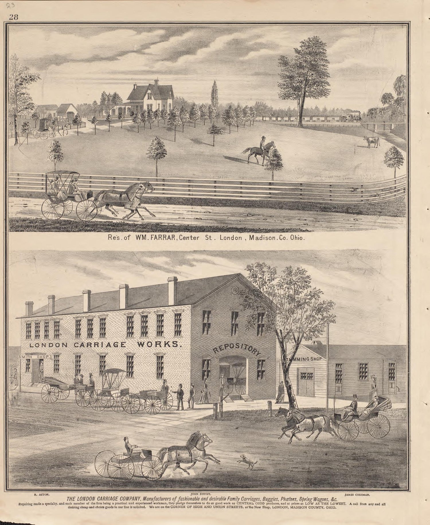 2 Views of Property from Caldwell&