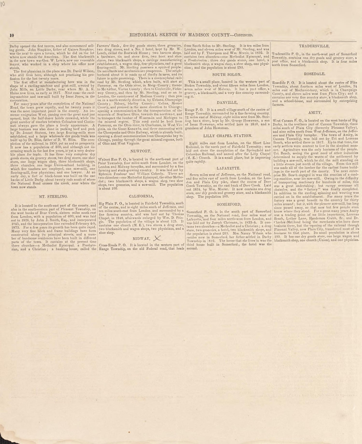 Historic Sketch of Madison County - 5 from Caldwell&