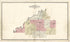 Outline Map of Gibson County, Indiana from an Illustrated Standard Atlas of Gibson County, Indiana 1899 by Relic Map Company