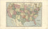 United States from an Illustrated Standard Atlas of Gibson County, Indiana 1899 by Relic Map Company