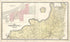 Map of White River Township from an Illustrated Standard Atlas of Gibson County, Indiana 1899 by Relic Map Company