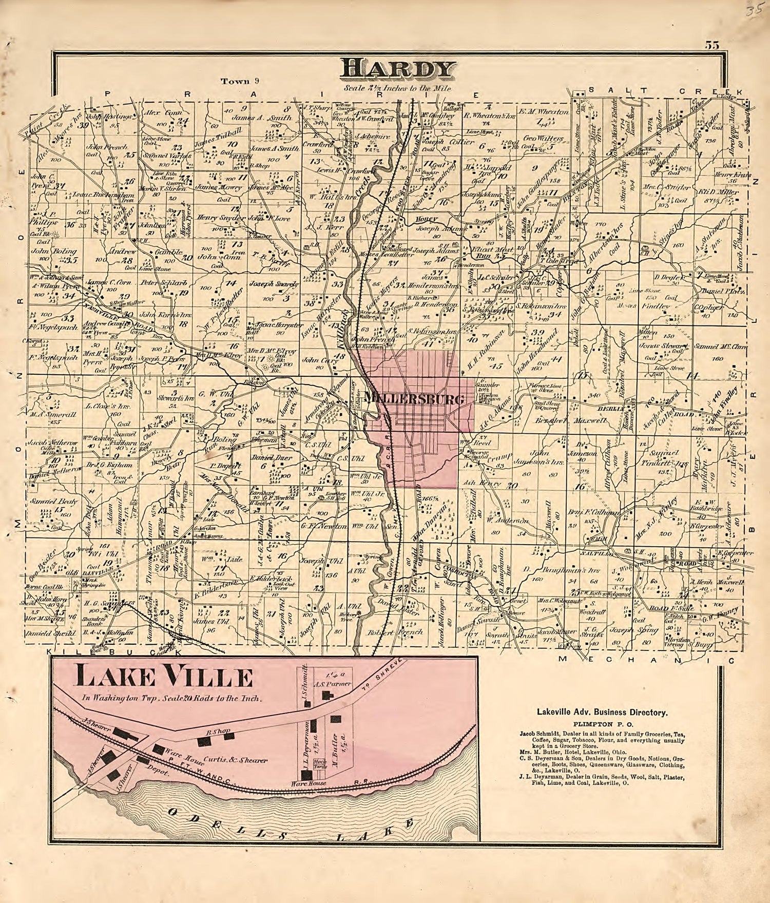 Hardy - Lake Ville from Caldwell&