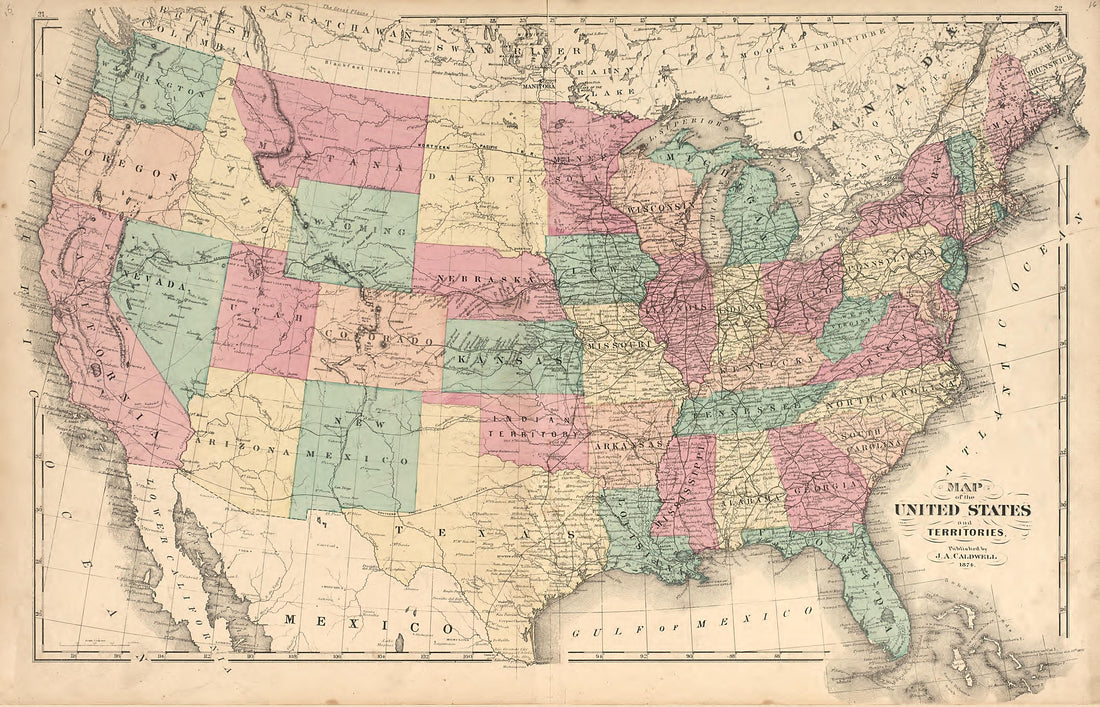 United States from Caldwell&