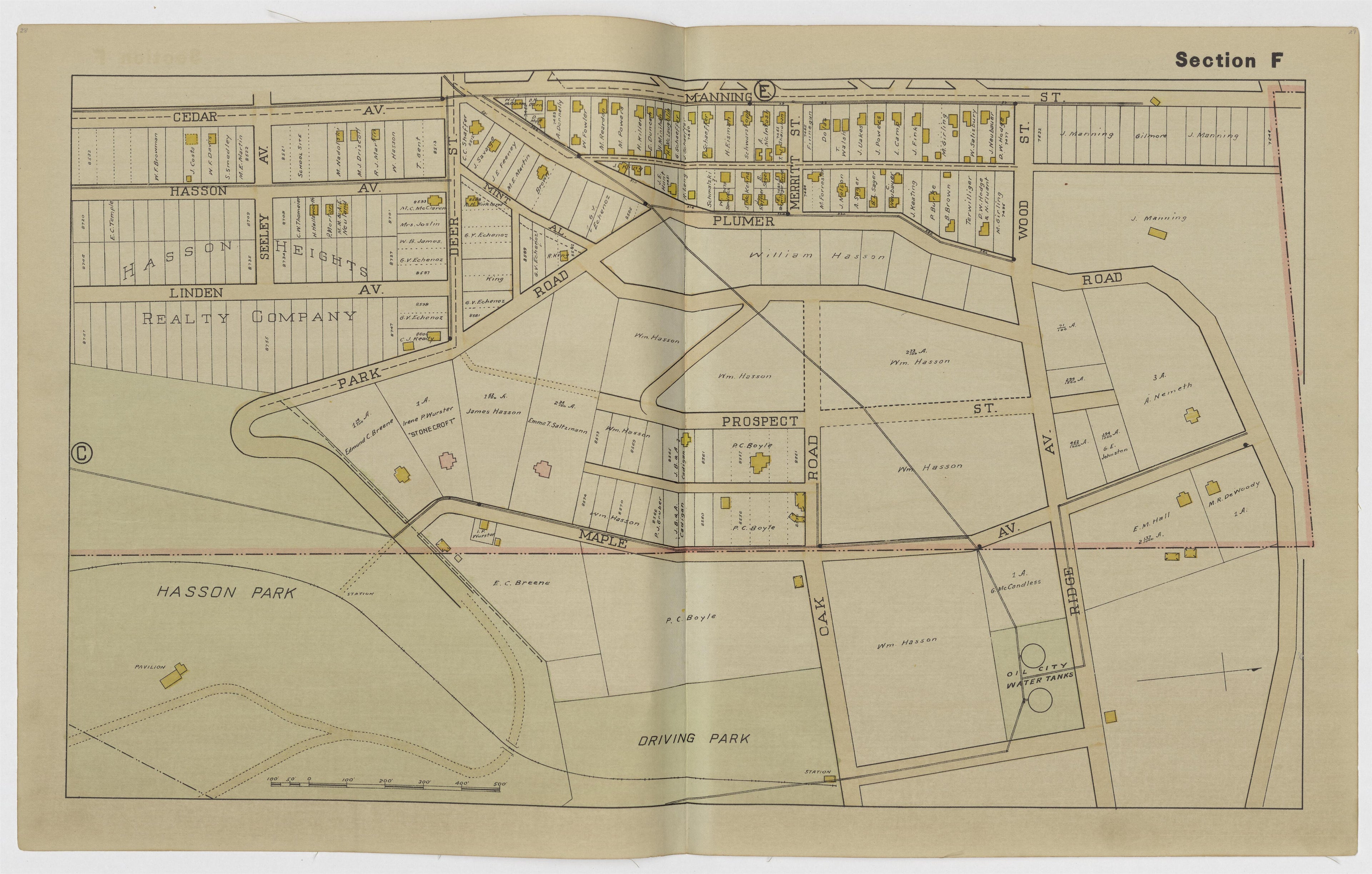 Image 10 of New Atlas of the City of Oil City and West End Boro., Pennsylvania from New Atlas of the City of Oil City and West End Boro., Pennsylvania 1915 by Relic Map Company