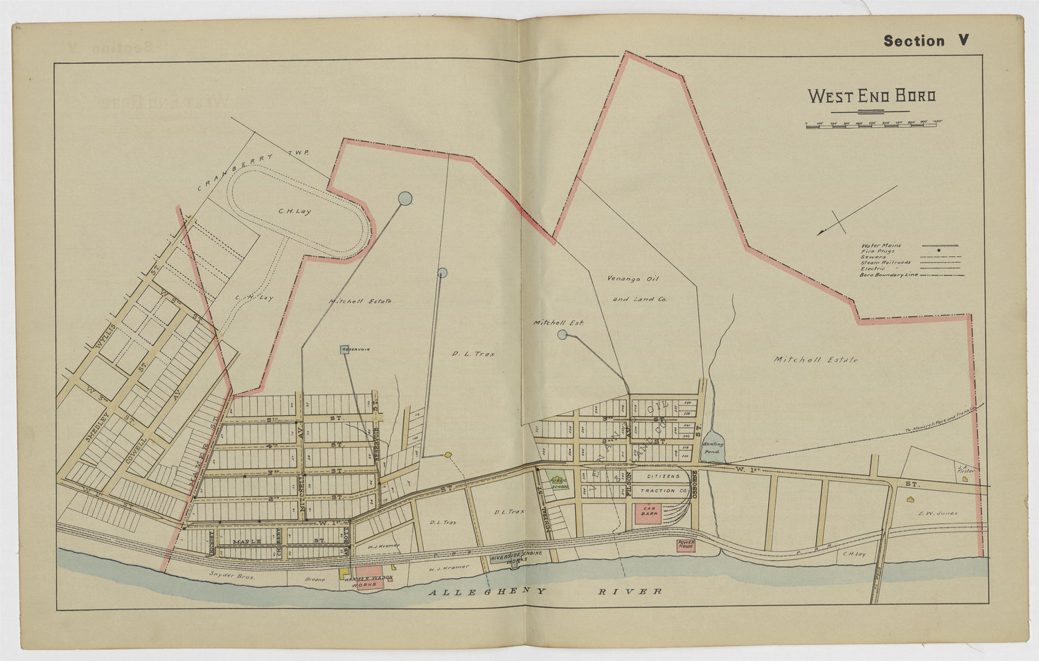 Image 26 of New Atlas of the City of Oil City and West End Boro., Pennsylvania from New Atlas of the City of Oil City and West End Boro., Pennsylvania 1915 by Relic Map Company