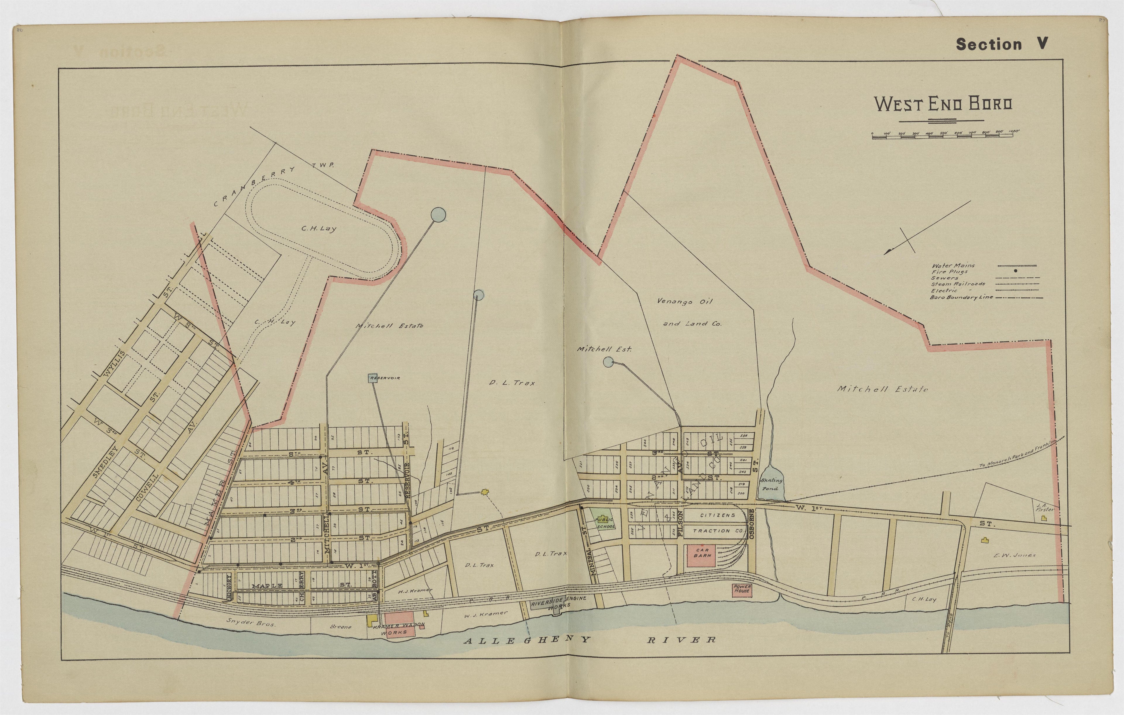 Image 26 of New Atlas of the City of Oil City and West End Boro., Pennsylvania from New Atlas of the City of Oil City and West End Boro., Pennsylvania 1915 by Relic Map Company