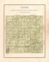 Union from Atlas of Madison County, Iowa 1912 by Relic Map Company