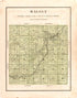 Walnut from Atlas of Madison County, Iowa 1912 by Relic Map Company
