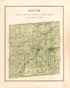 South from Atlas of Madison County, Iowa 1912 by Relic Map Company
