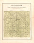 Grand River from Atlas of Madison County, Iowa 1912 by Relic Map Company