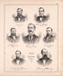 Officials of Kosciusko County, Indiana from Combination Atlas Map of Kosciusko County, Indiana 1879 by Relic Map Company