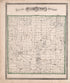 Washington Township from Combination Atlas Map of Kosciusko County, Indiana 1879 by Relic Map Company