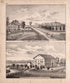 Residence of James T. Webb & Kosciusko County Asylum, Wayne Twp from Combination Atlas Map of Kosciusko County, Indiana 1879 by Relic Map Company
