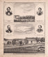 Hidy & Havens Residences from Combination Atlas Map of Kosciusko County, Indiana 1879 by Relic Map Company